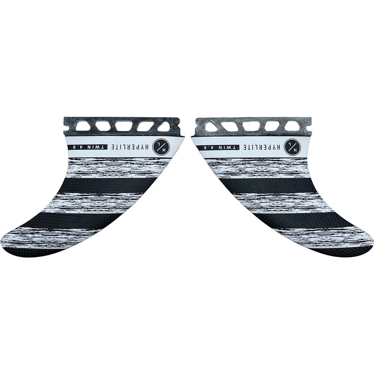 Hyperlite 4.6 Carbon Twin Fin - Pair 3 Hyperlite 4.6 Carbon Twin Fin - Pair