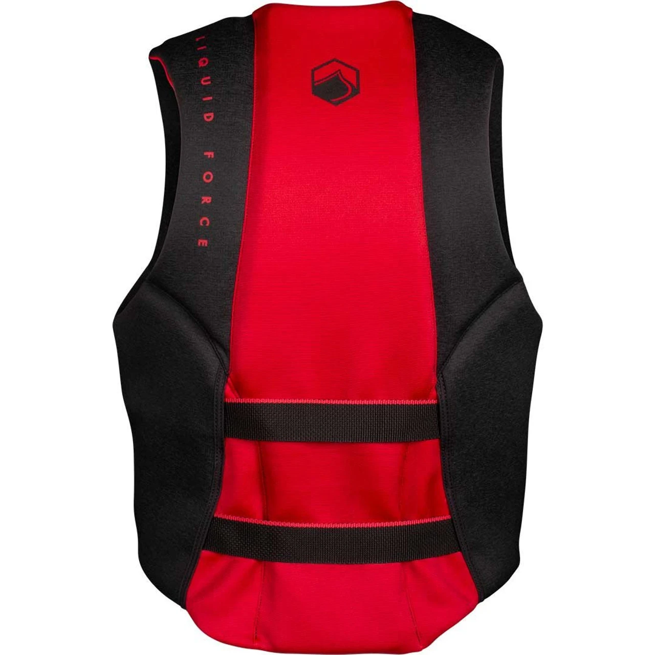 Liquid Force Rush Life Jacket - Black/Red 5 Liquid Force Rush Life Jacket - Black/Red - Image 3