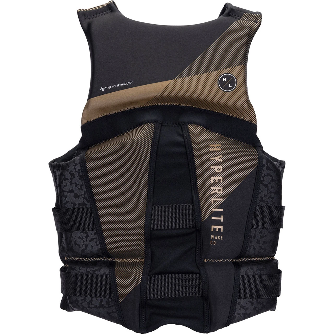 Hyperlite Women's Domain Life Jacket - Black/Gold 4 Hyperlite Women's Domain Life Jacket - Black/Gold - Image 2