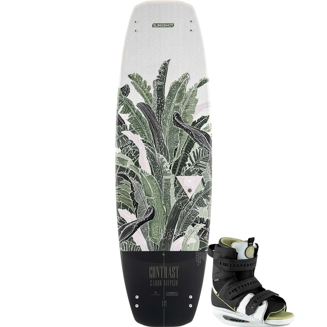Slingshot Contrast Women's Wakeboard Package W/ Option Boots - 2023 3 Slingshot Contrast Women's Wakeboard Package W/ Option Boots - 2023