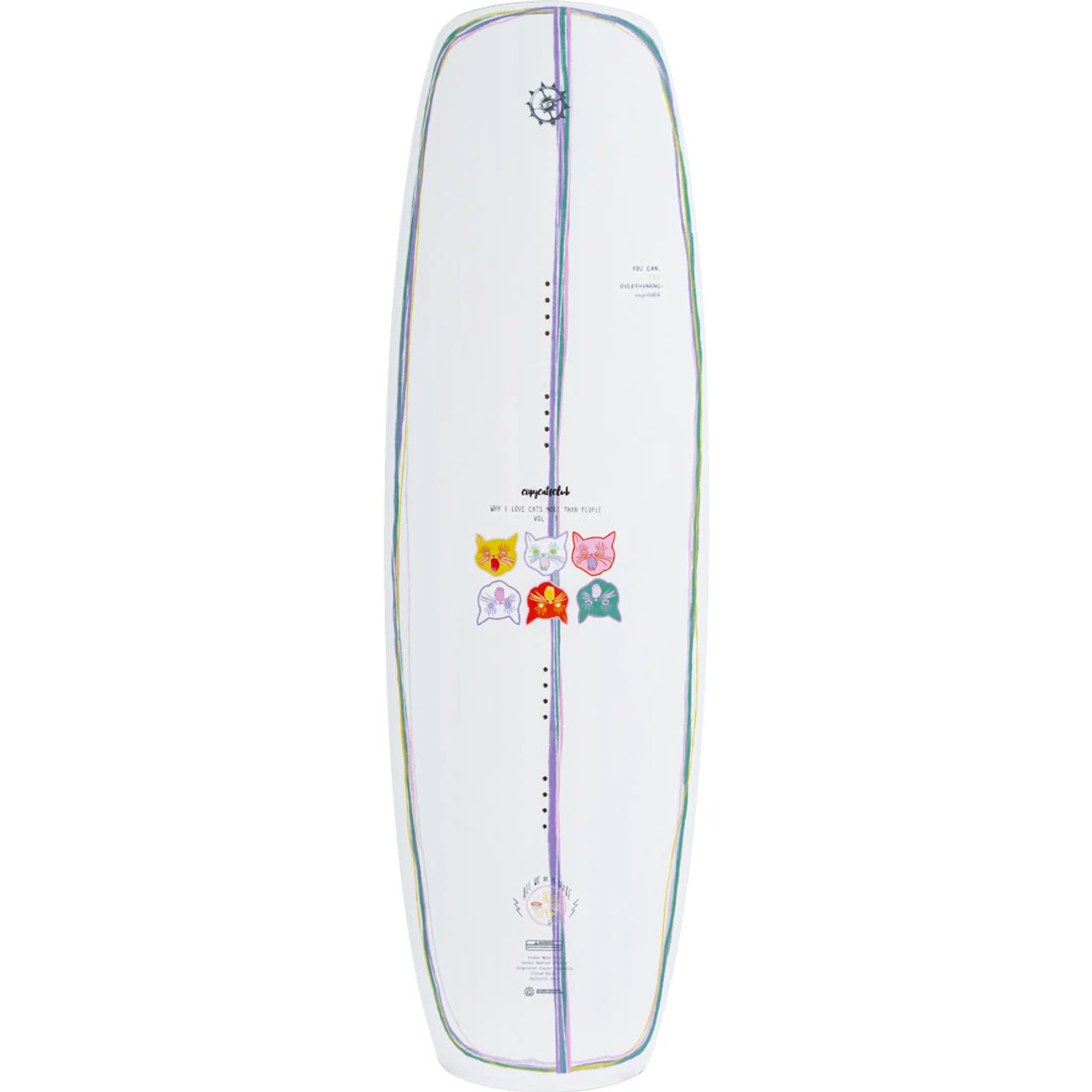 Slingshot Copycat Pro Women's Wakeboard - 2022 3 Slingshot Copycat Pro Women's Wakeboard - 2022