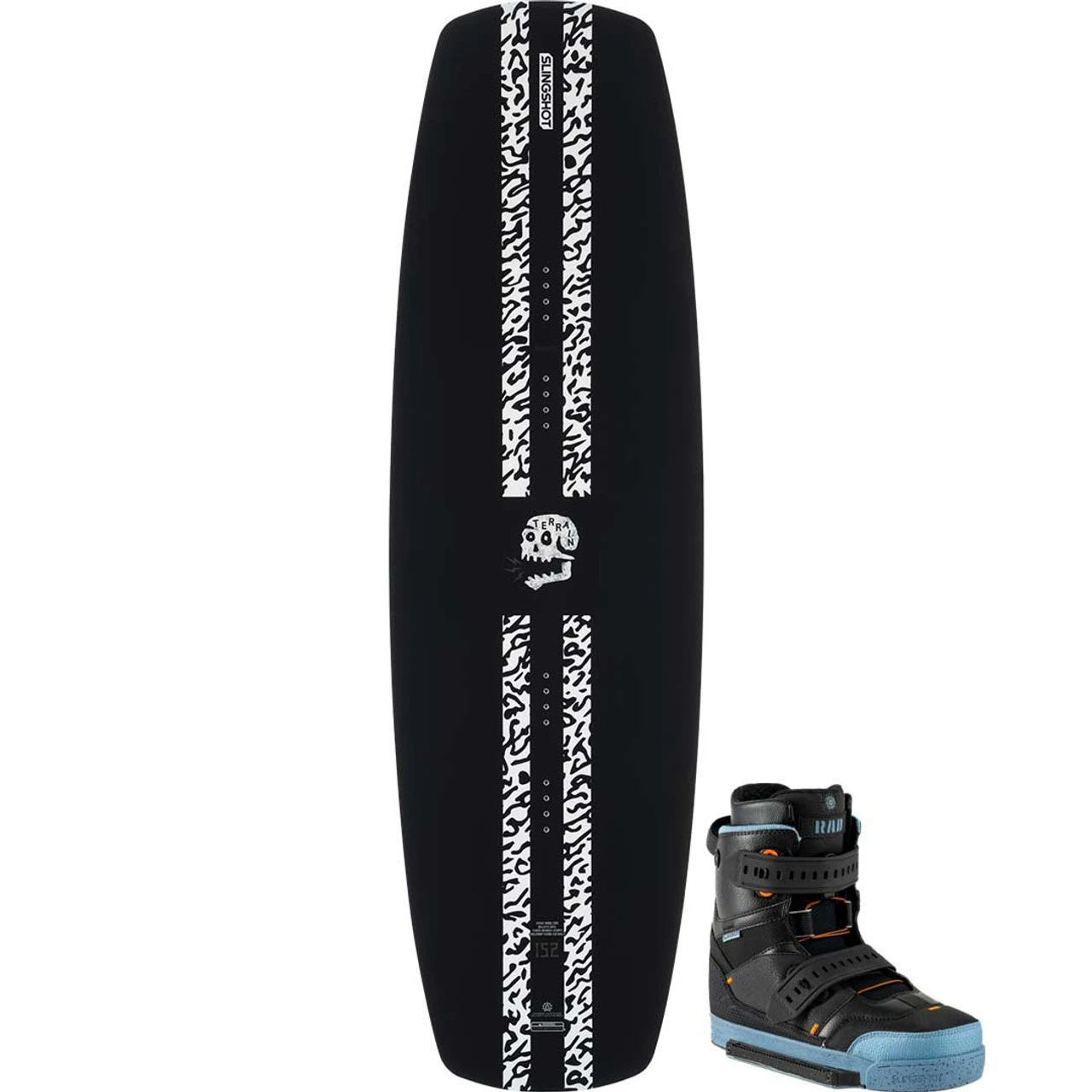 Slingshot Terrain Wakeboard Package W/ Rad Boots - 2023 3 Slingshot Terrain Wakeboard Package W/ Rad Boots - 2023