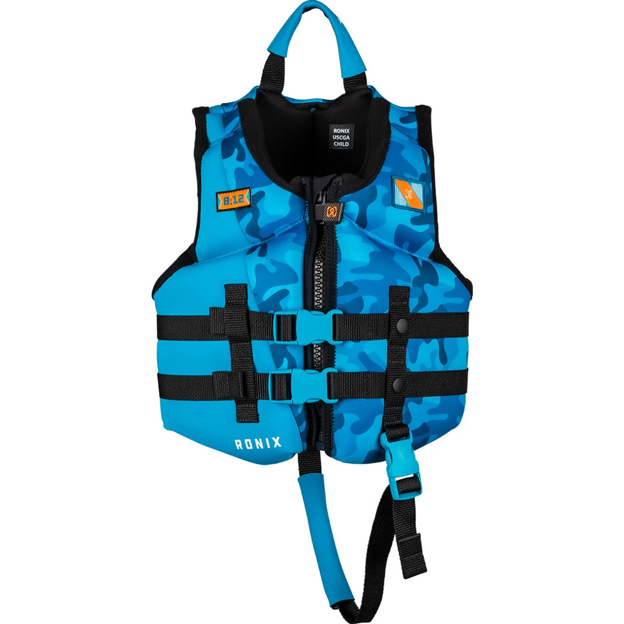 Ronix Top Grom Child Life Jacket - Blue 3 Ronix Top Grom Child Life Jacket - Blue