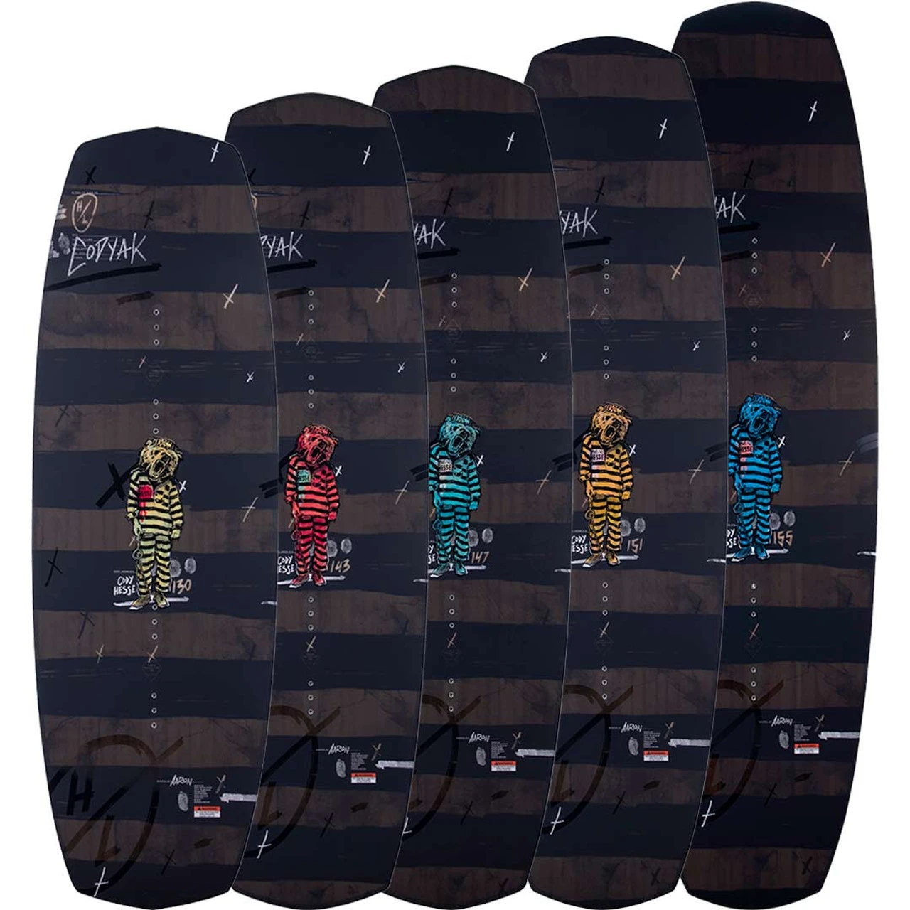 Liquid Forces Shop -Liquid Forces Shop 2023 Hyperlite CODYAK Cable Wakeboard Top 63697.1666038969