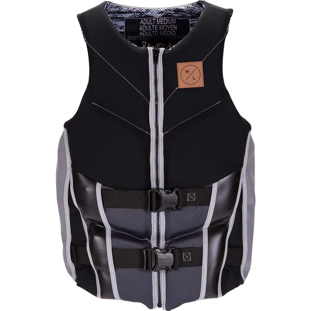 Hyperlite Men's Domain Life Jacket - Black/Grey 3 Hyperlite Men's Domain Life Jacket - Black/Grey