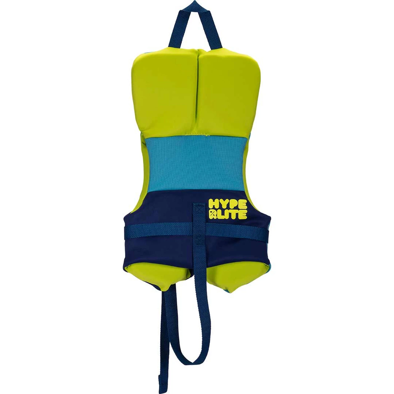 Hyperlite Boy's Toddler Indy Life Jacket - Blue/Yellow 4 Hyperlite Boy's Toddler Indy Life Jacket - Blue/Yellow - Image 2