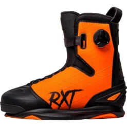 Ronix RXT BOA Wakeboard Boots - 2023 -Liquid Forces Shop 2023 RONIX BOOTS RXT BOA ORANGE LEFT LATERAL 62864.1663616008