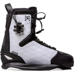 Ronix RXT Wakeboard Boots - 2023 -Liquid Forces Shop 2023 RONIX BOOTS RXT WHITE LEFT MEDIAL 96007.1663616760