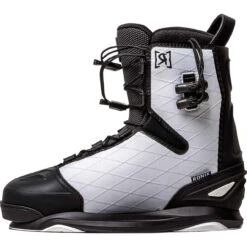 Ronix RXT Wakeboard Boots - 2023 -Liquid Forces Shop 2023 RONIX BOOTS RXT WHITE RIGHT MEDIAL 54117.1663616761