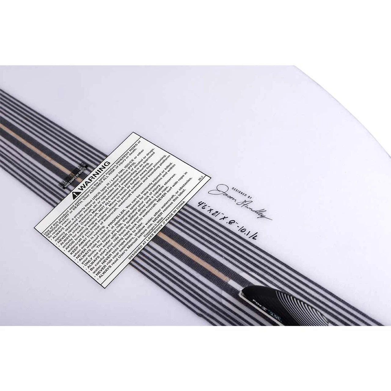 Ronix Flyweight Pro Skimmer Wakesurf Board - 2023 10 Ronix Flyweight Pro Skimmer Wakesurf Board - 2023 - Image 8