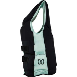 Ronix Volcom Capella Women's Life Jacket - Minty Black -Liquid Forces Shop 2023 RONIX WOMENS CGA VEST CAPELLA 3.0 VOLCOM SIDE 56416.1667420841