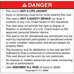 Follow Division 2 Impact Vest - Steel -Liquid Forces Shop Comp Warning Label 37386.1678398326