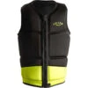 Follow Division Men's Comp Vest - Black/Slime 1 Follow Division Men's Comp Vest - Black/Slime -Liquid Forces Shop FOLLOW DIVISION MENS CE APPROVED VEST BLACK SLIME Front 01718.1655216010