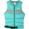 Follow Origins Ladies Comp Vest - Aqua -Liquid Forces Shop FOLLOW ORIGINS LADIES CE APPROVED VEST TEAL Front 66339.1673534045