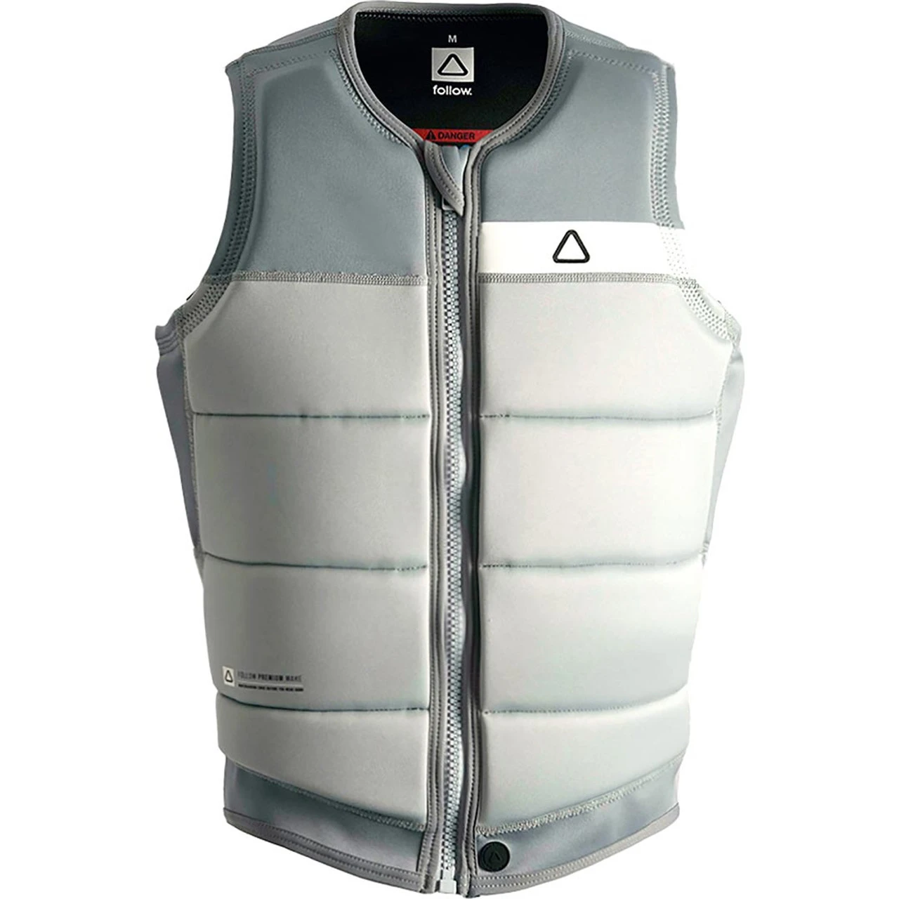 Follow Signal Men's Comp Vest - Grey 3 Follow Signal Men's Comp Vest - Grey
