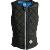Follow Stow Ladies Comp Vest - Black 2 Follow Stow Ladies Comp Vest - Black -Liquid Forces Shop FOLLOW STOW WOMENS CE APPROVED VEST BLACK Front 45401.1655239613
