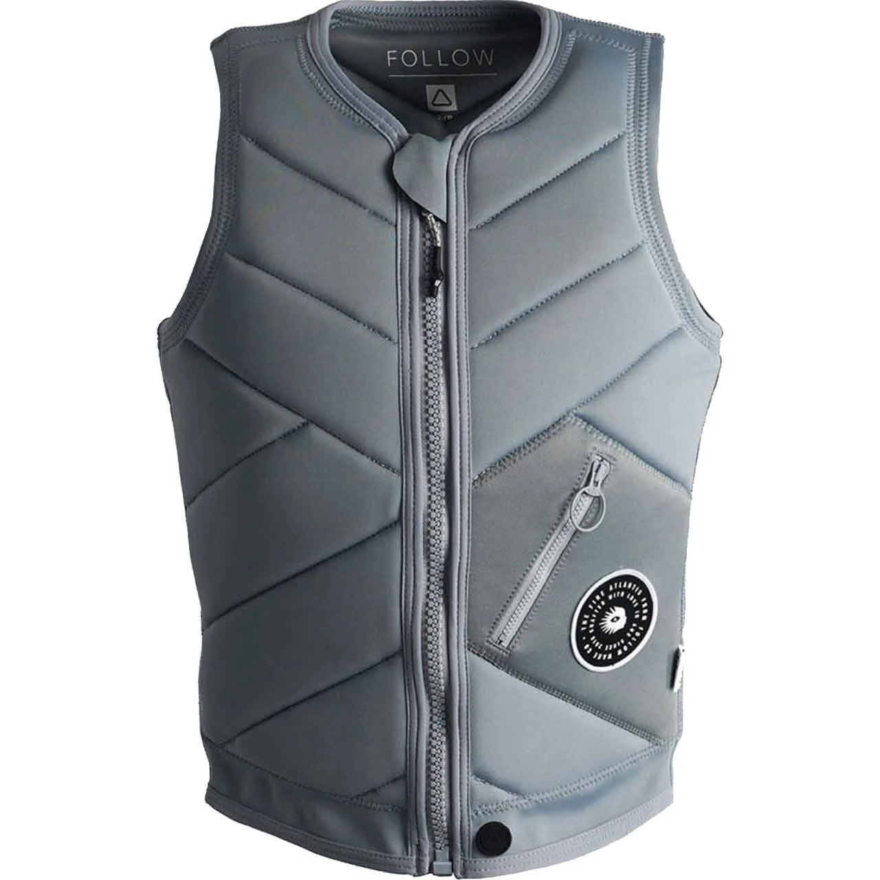 Follow Atlantis Impact Vest - Ash/Blue 3 Follow Atlantis Impact Vest - Ash/Blue