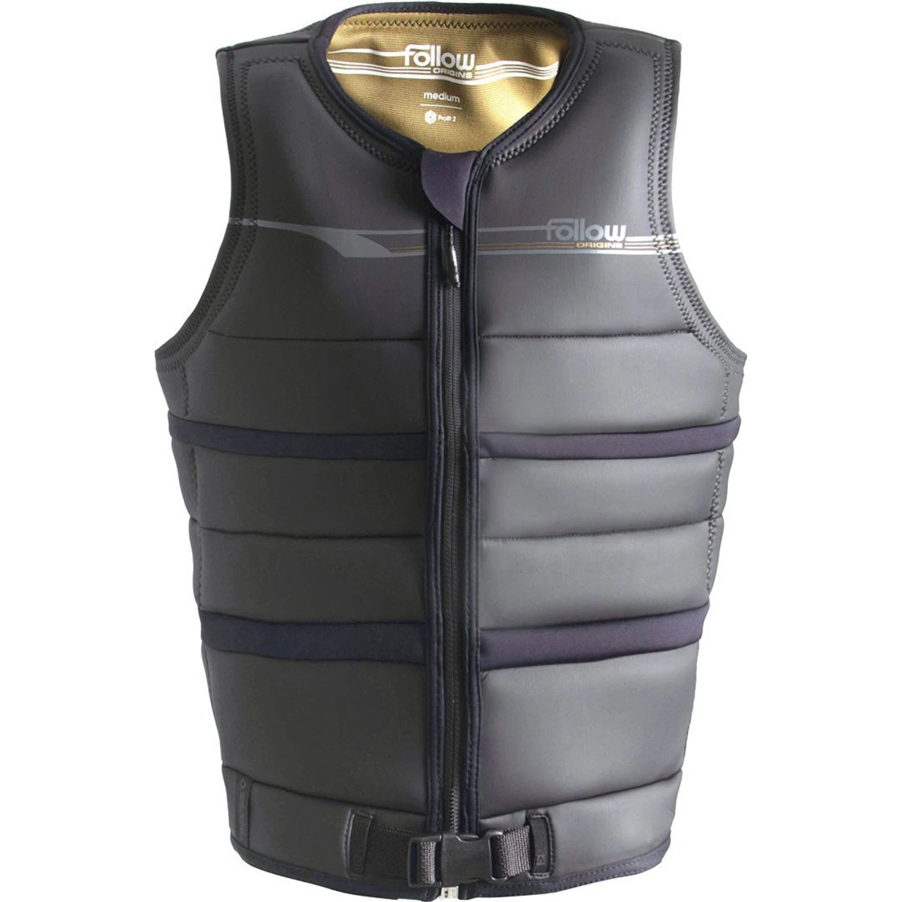 Follow Origins Men's Comp Vest - Black 3 Follow Origins Men's Comp Vest - Black