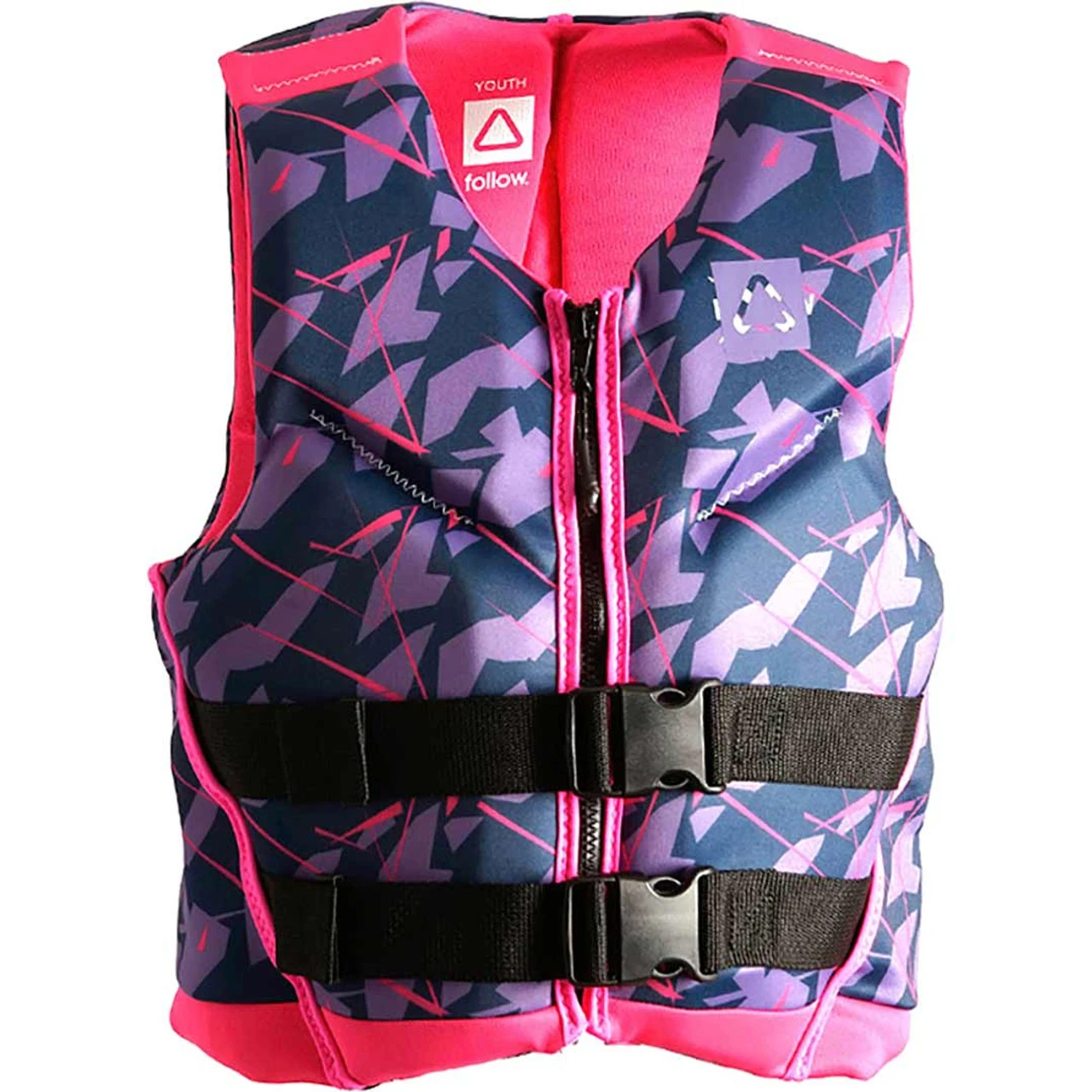 Follow POP Youth Life Jacket - Purple/Pink 3 Follow POP Youth Life Jacket - Purple/Pink