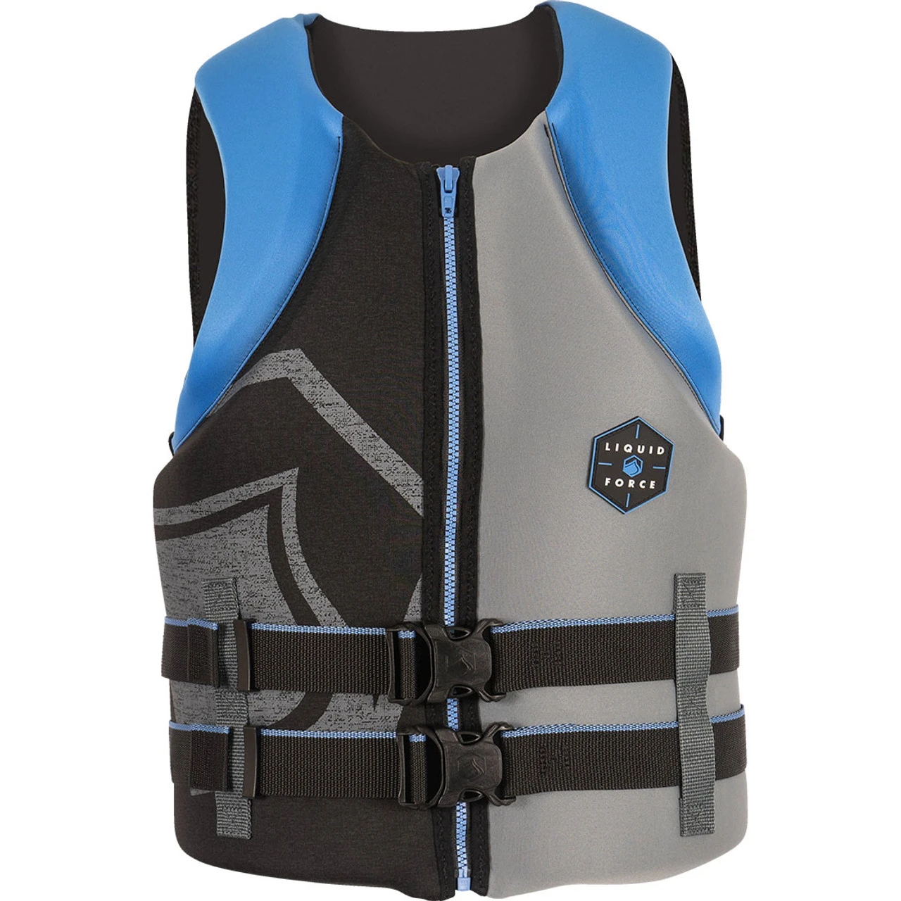Liquid Force Hinge Life Jacket - Blue/Black 4 Liquid Force Hinge Life Jacket - Blue/Black - Image 2