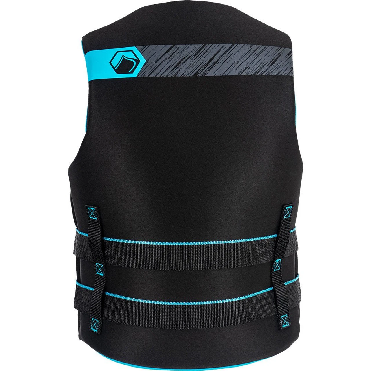 Liquid Force Hinge Women's CGA Vest - Black/Aqua 4 Liquid Force Hinge Women's CGA Vest - Black/Aqua - Image 2