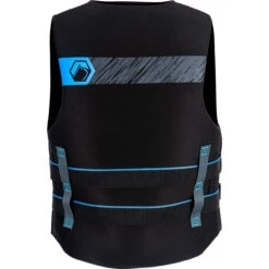 Liquid Force Classic Hinge Life Jacket - Blue/Black -Liquid Forces Shop Liquid Force 2022 Classic CGA Life Jacket BLUE Back 69197.1633547377