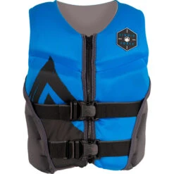 Liquid Force Ruckus Youth Life Jacket - Blue -Liquid Forces Shop Liquid Force 2022 RUCKUS BLUE CGA Life Jacket Front 53028.1633546014