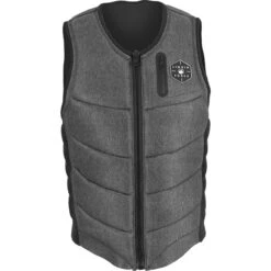 Liquid Force Squad Luca Pro Comp Vest - Grey -Liquid Forces Shop Liquid Force 2022 Squad Comp Vest Denim Front 54629.1665006055