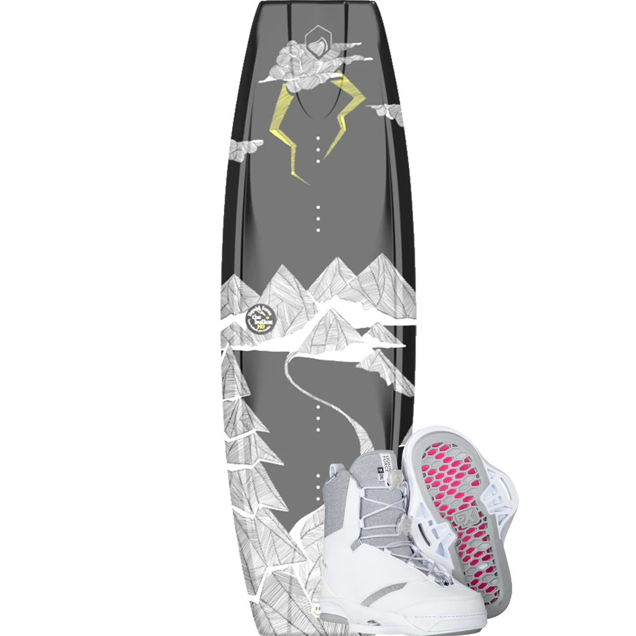 Liquid Force Bullox Wakeboard Package W/ Tao 6X Boots - 2023 3 Liquid Force Bullox Wakeboard Package W/ Tao 6X Boots - 2023
