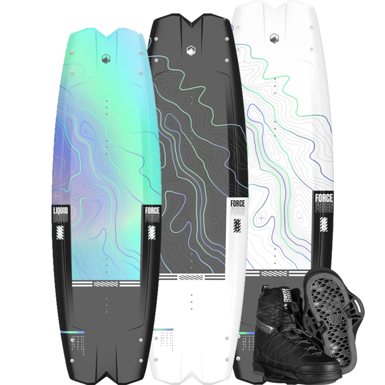 Liquid Forces Shop -Liquid Forces Shop Liquid Force 2023 Remedy Wakeboard Package with Classic 6X Bindings 70110.1669931187