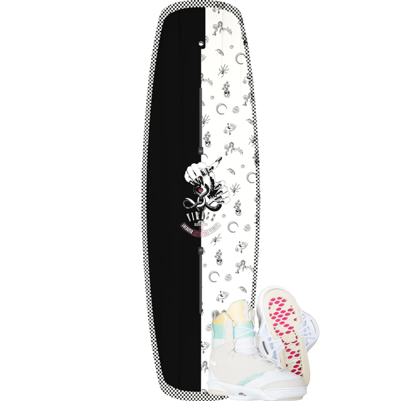 Liquid Force Virago Wakeboard Package W/ Vida 6X Boots - 2023 3 Liquid Force Virago Wakeboard Package W/ Vida 6X Boots - 2023