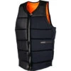 Radar Drifter Comp Vest - Black / Orange Glow -Liquid Forces Shop Radar Drifter Competition Impact Vest Angle 44958.1661887056