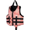 Radar Girl's Child Life Jacket - Bubble Gum Swirl 1 Radar Girl's Child Life Jacket - Bubble Gum Swirl -Liquid Forces Shop Radar Girls Child Coast Guard Approved Life Jacket Angle 65110.1661892036