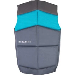 Radar Tidal LTD Comp Vest - Grey / Blue -Liquid Forces Shop Radar Tidal Ltd Competition Impact Vest Back 19560.1661885321
