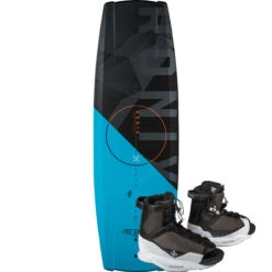 Ronix Vault Kid's Wakeboard Package W/ District Boots - 2023
