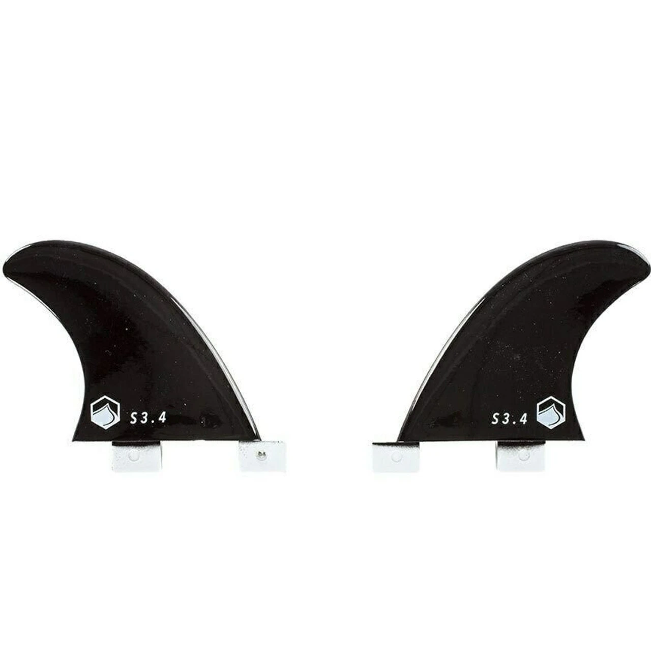 Liquid Force 3.4" Outside Wake Surf Fin - Pair 3 Liquid Force 3.4" Outside Wake Surf Fin - Pair