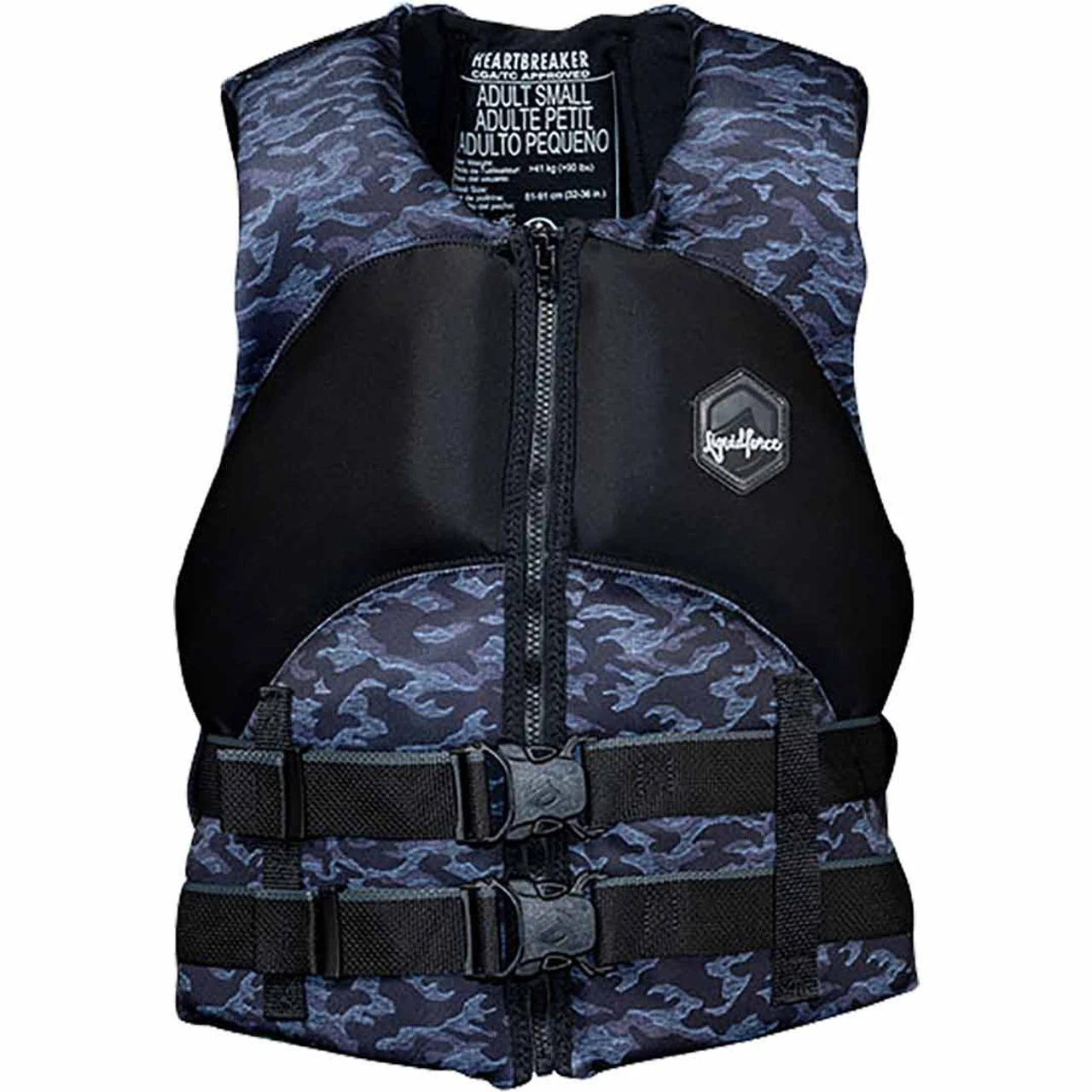 Liquid Force Heartbreaker Women's Life Jacket - Camo 5 Liquid Force Heartbreaker Women's Life Jacket - Camo - Image 3