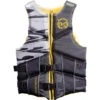 HO Mission Life Jacket - Black/Yellow -Liquid Forces Shop waterski vests mens mission1 49668.1632952129